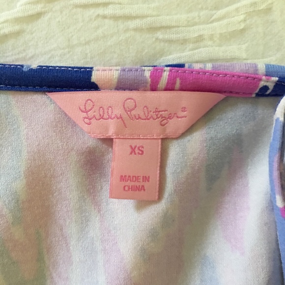 🚫Sold Lilly Pulitzer Klea Romper One Too Many XS - Picture 5 of 7